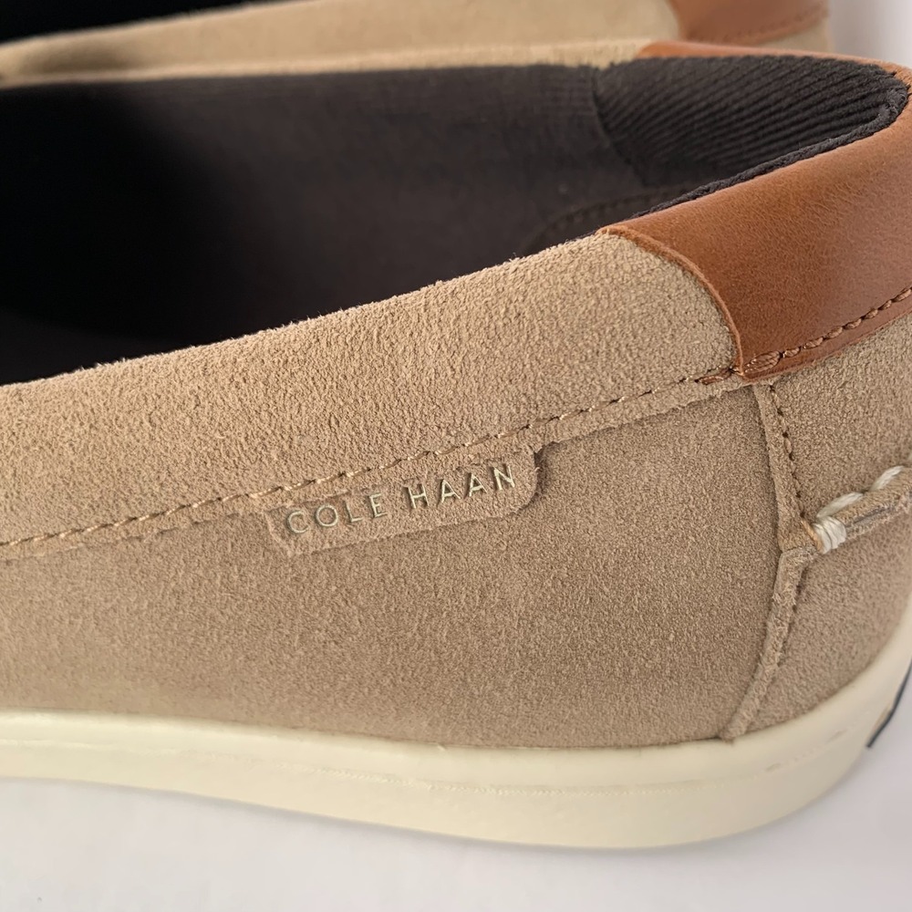Cole Haan Men's Size 9 Tan Suede Penny Loafer Slip-On Shoes No Box NEW - Picture 3 of 9